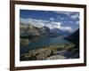 Waterton Park Village on Shore of Waterton Lakes-James Randklev-Framed Photographic Print