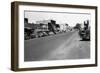 Waterville, Washington - View of Main Street-Lantern Press-Framed Art Print