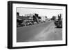 Waterville, Washington - View of Main Street-Lantern Press-Framed Art Print