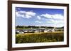 Waterway Dock I-Alan Hausenflock-Framed Photographic Print