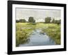 Waterway Meander - Pause-Mark Chandon-Framed Art Print