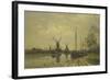 Waterway Near the Baarsjes, Amsterdam-Jan Hillebrand Wijsmuller-Framed Art Print