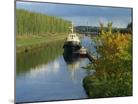 Waterway of the Saimaa Canal, Mustulo, Near Lappeenranta, Finland, Scandinavia, Europe-Ken Gillham-Mounted Photographic Print