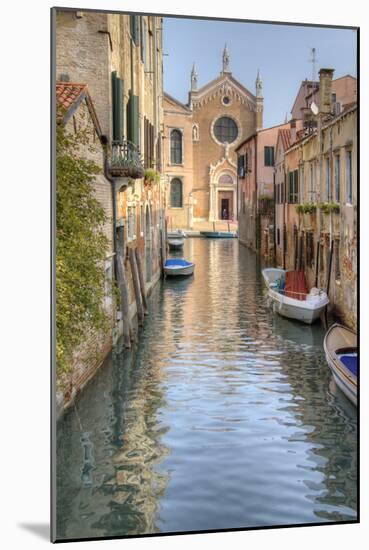 Waterways of Venice I-George Johnson-Mounted Art Print