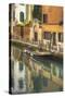 Waterways of Venice IV-George Johnson-Stretched Canvas