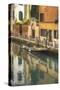 Waterways of Venice IV-George Johnson-Stretched Canvas