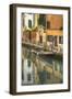 Waterways of Venice IV-George Johnson-Framed Art Print