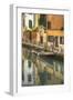 Waterways of Venice IV-George Johnson-Framed Art Print