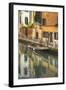 Waterways of Venice IV-George Johnson-Framed Art Print