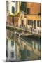 Waterways of Venice IV-George Johnson-Mounted Art Print