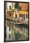 Waterways of Venice IV-George Johnson-Framed Art Print