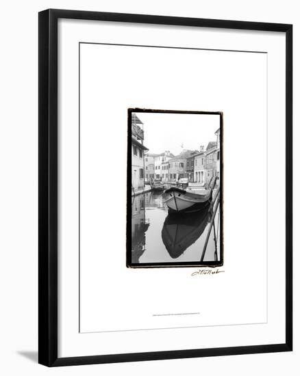 Waterways of Venice VIII-Laura Denardo-Framed Art Print