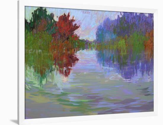 Waterways VII-Jane Schmidt-Framed Art Print