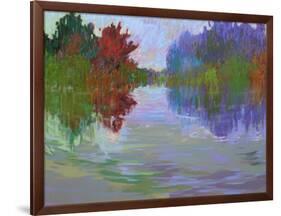 Waterways VII-Jane Schmidt-Framed Art Print