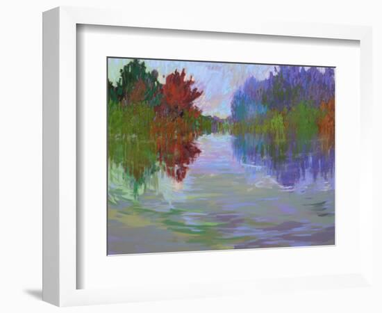 Waterways VII-Jane Schmidt-Framed Art Print