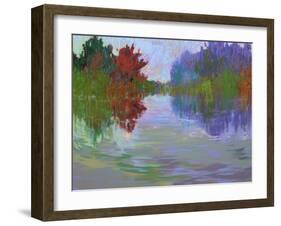 Waterways VII-Jane Schmidt-Framed Art Print