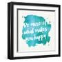 Waterwords I-Pela Studio-Framed Art Print