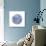 Watery Blue Mandala 2-Lora Gold-Giclee Print displayed on a wall