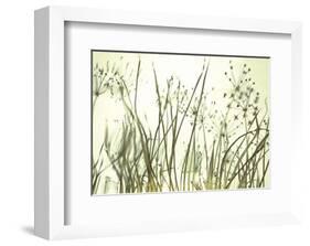 Watery Grasses 3-Jenny Kraft-Framed Art Print