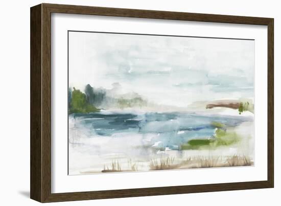 Watery Land-Tom Reeves-Framed Art Print