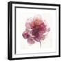 Watery Red Bloom 2-Sandra Smith-Framed Art Print