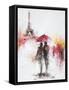 Watery Romance 2-Art Atelier Alliance-Framed Stretched Canvas