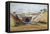 Watford Tunnel, C.1836 (W/C)-John Cooke Bourne-Framed Stretched Canvas