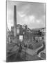 Wath Main Colliery, Wath Upon Dearne, Near Rotherham, South Yorkshire, 1956-Michael Walters-Mounted Photographic Print