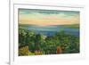 Watkins Glen, New York - Seneca Lake View-Lantern Press-Framed Art Print