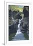 Watkins Glen State Park, New York - Rainbow Falls-Lantern Press-Framed Art Print