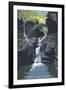 Watkins Glen State Park, New York - Rainbow Falls-Lantern Press-Framed Art Print