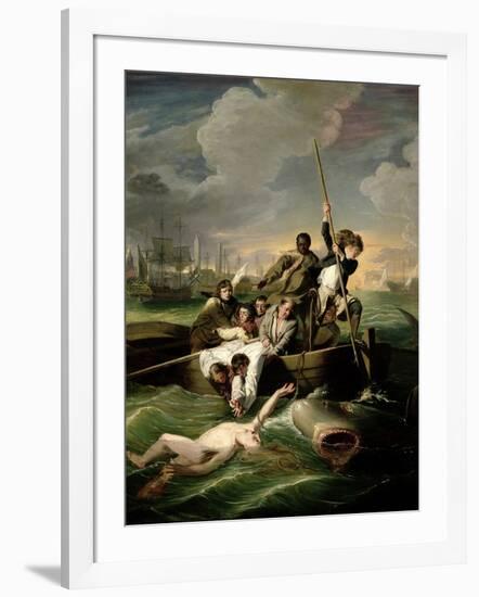 Watson and the Shark, 1782-John Singleton Copley-Framed Giclee Print