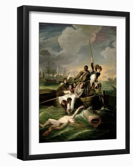 Watson and the Shark, 1782-John Singleton Copley-Framed Giclee Print