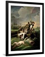 Watson and the Shark, 1782-John Singleton Copley-Framed Giclee Print