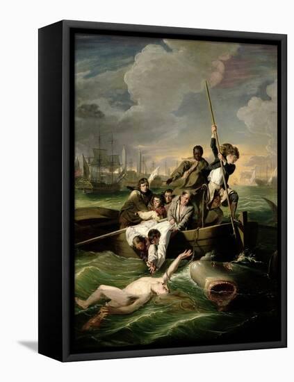 Watson and the Shark, 1782-John Singleton Copley-Framed Stretched Canvas