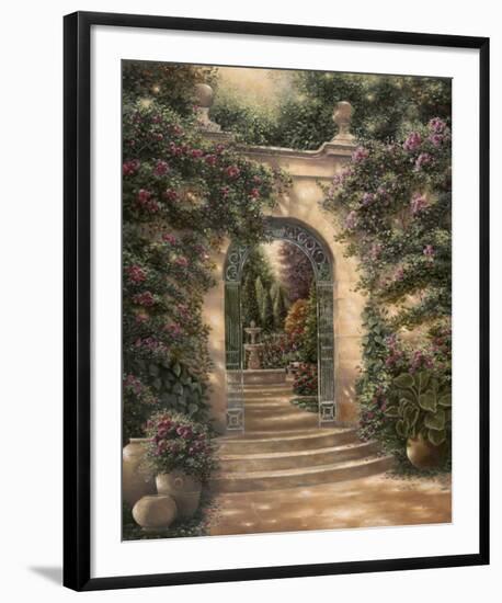 Watson's Garden I-Betsy Brown-Framed Art Print