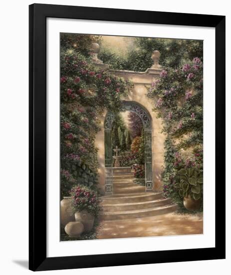 Watson's Garden I-Betsy Brown-Framed Art Print