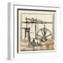 Watt's Steam Engine Circa 1765-W. Weiler-Framed Art Print