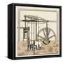 Watt's Steam Engine Circa 1765-W. Weiler-Framed Stretched Canvas