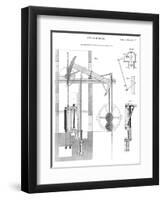 Watt's Steam Engine, Historical Artwork-Library of Congress-Framed Photographic Print