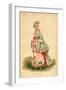 Watteau Fancy Dress Costume-null-Framed Art Print