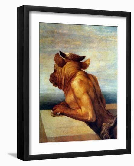 Watts: The Minotaur-George Frederick Watts-Framed Giclee Print