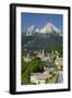 Watzmann, Berchtesgaden, Berchtesgadener Land District, Bavaria, Germany-Rainer Mirau-Framed Photographic Print