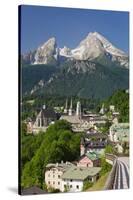 Watzmann, Berchtesgaden, Berchtesgadener Land District, Bavaria, Germany-Rainer Mirau-Stretched Canvas