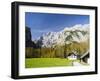 Watzmann east face, Nationalpark Berchtesgaden, Bavaria, Germany.-Martin Zwick-Framed Premium Photographic Print