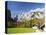 Watzmann east face, Nationalpark Berchtesgaden, Bavaria, Germany.-Martin Zwick-Stretched Canvas
