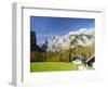 Watzmann east face, Nationalpark Berchtesgaden, Bavaria, Germany.-Martin Zwick-Framed Photographic Print