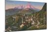 Watzmann Mountain in Berchtesgaden, Germany. Postcard Sent in 1913-German photographer-Mounted Giclee Print
