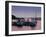 Waubaushene harbor at sunset, Ontario, Canada-null-Framed Photographic Print