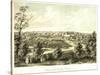 Waukesha, Wisconsin - Panoramic Map-Lantern Press-Stretched Canvas